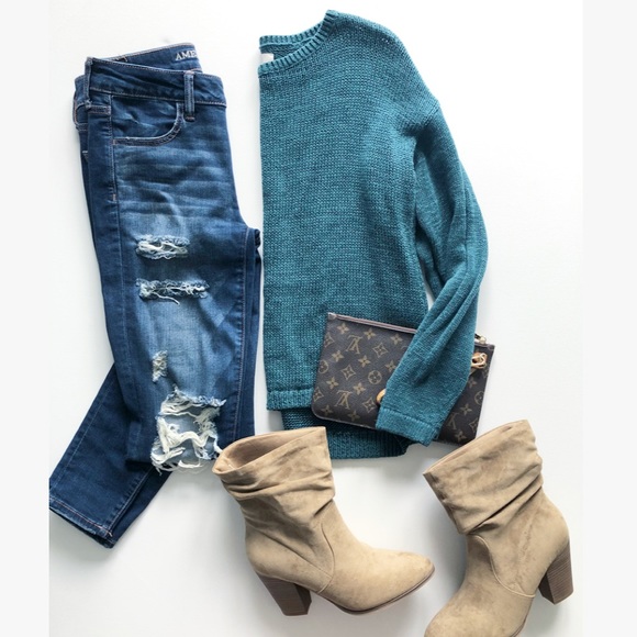 LOFT Sweaters - LOFT Teal Sweater